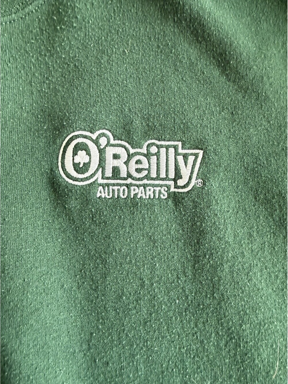 O’Reilly Auto Parts 2XL Green Crewneck Sweater - Picture 5 of 6